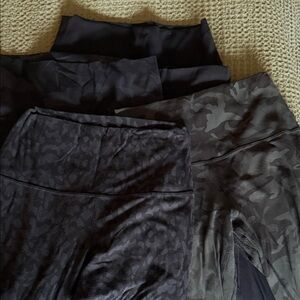 Lululemon Align Leggings bundle 5 pairs size 6 Used condition